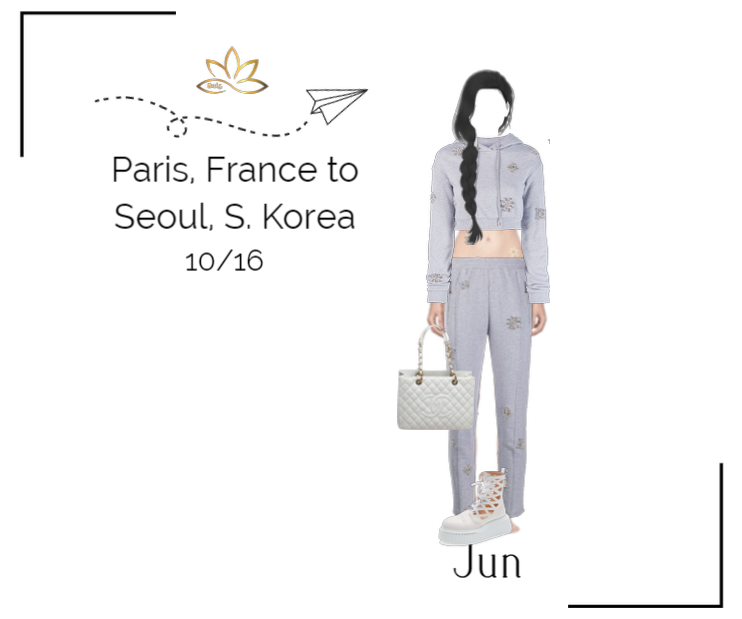 Dei5 Jun Paris to Seoul Airport Looks 10/16
