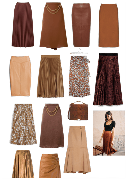 Brown skirt love