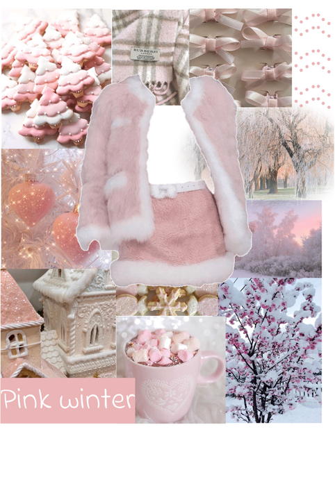 pink winter outfit challenge entry