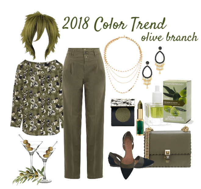 2018 Trend Olive Branch Outfit