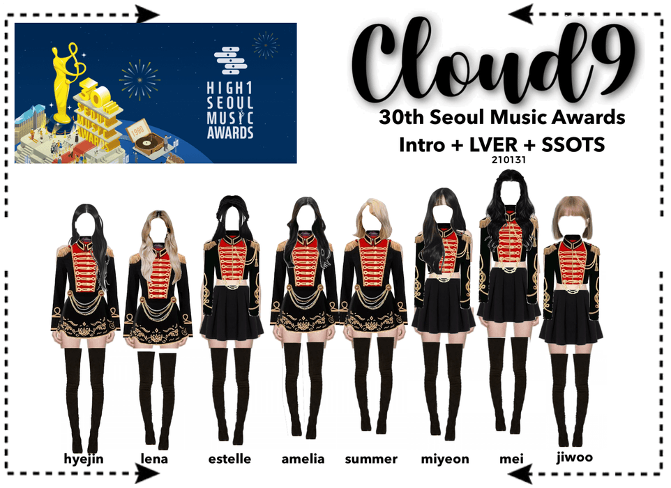 Cloud9 (구름아홉) | 30th Seoul Music Awards | 210131
