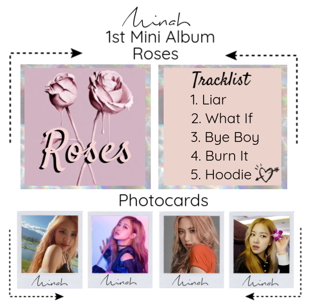 Minah 1st Mini Album (ROSES)