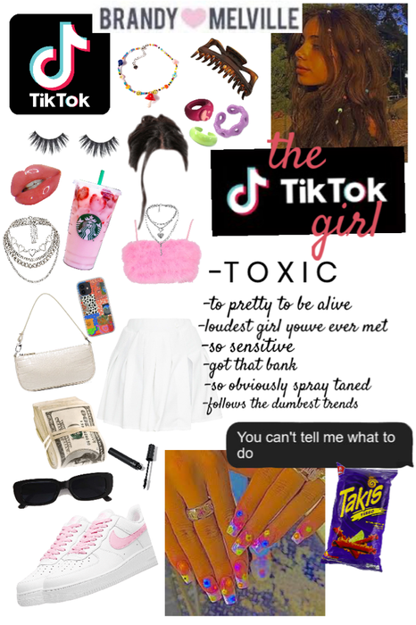 TICKTOK GIRL - her name is Emma btw no offense to absolutely no one who applies to any of this. This is a person I completely made up