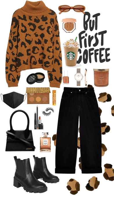 Leopard outfit for fall