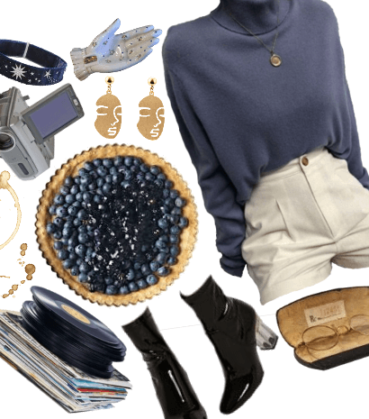 • Blueberry Pie •