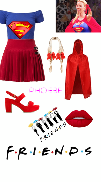 phoebe as super women
