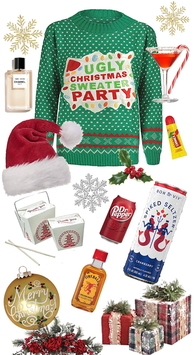 ugly sweater party starter pack