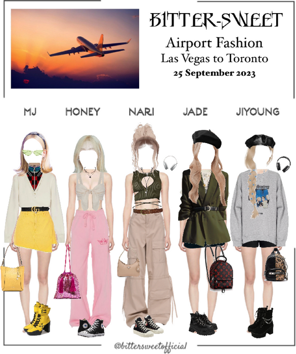 BITTER-SWEET 비터스윗 Airport Fashion