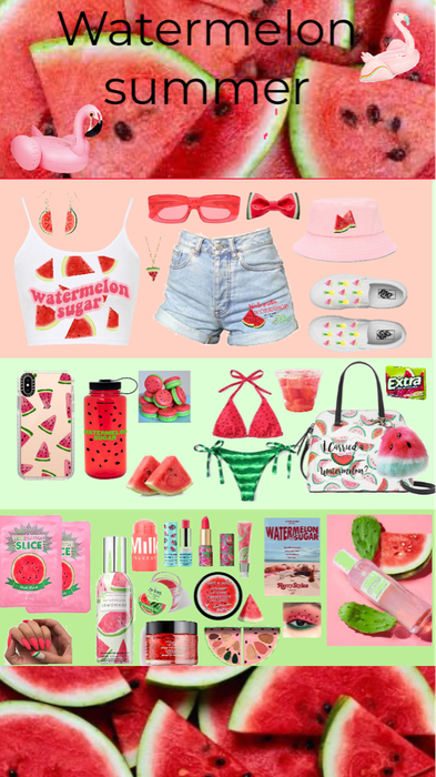 watermelon summer outfit