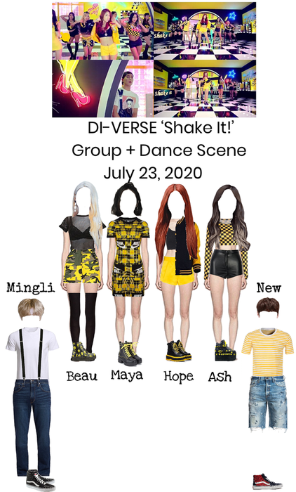 DI-VERSE ‘Shake It!’ MV Group + Dance Scene
