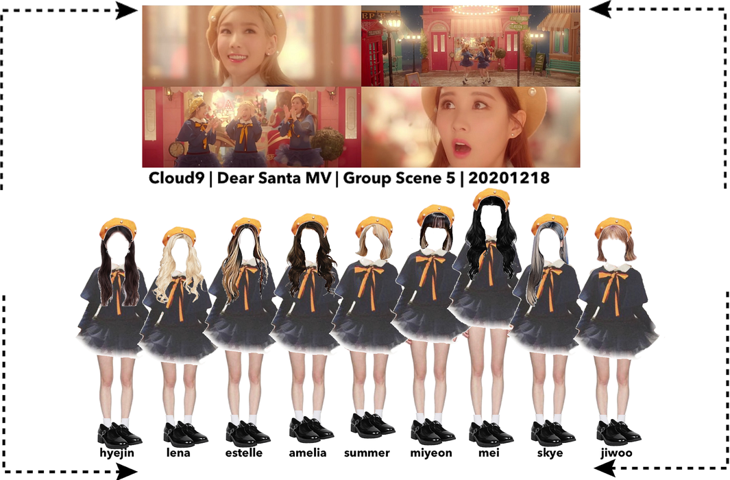 Cloud9 (구름아홉) | Dear Santa MV Scene 8 | 20201218