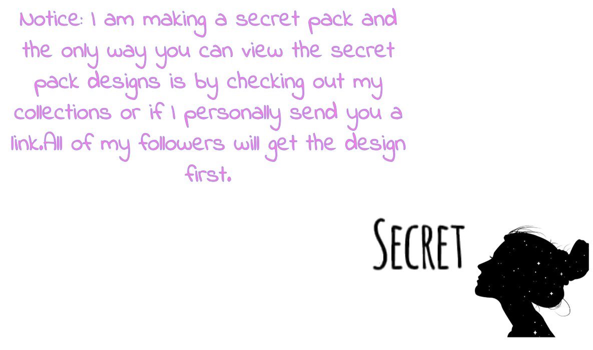 Secret Pack now available