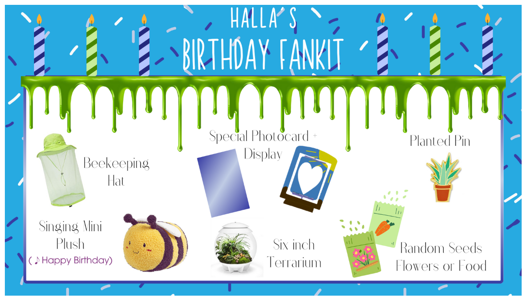 Dei5 Halla's Birthday Fankit