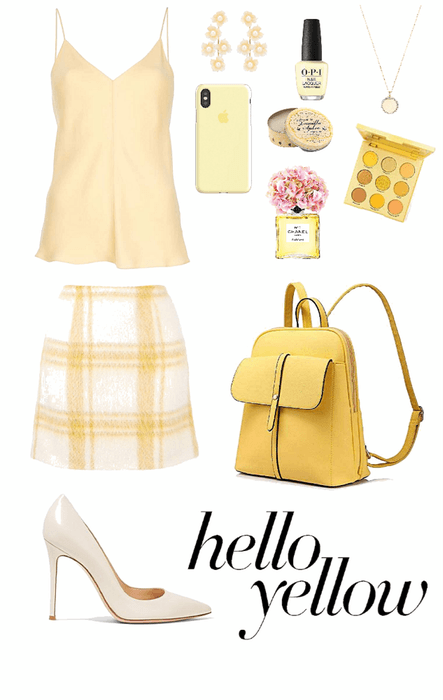 Muted Pastels Look: Yellow