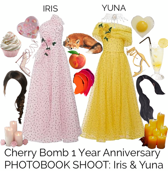 Cherry Bomb 1 Year Anniversary PHOTOBOOK SHOOT: Iris & Yuna