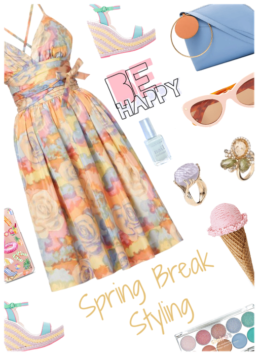 Spring Break styling. Pretty pastels