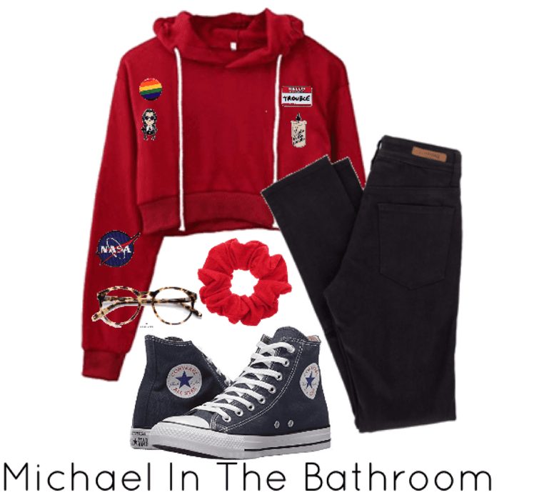Michael In The Bathroom