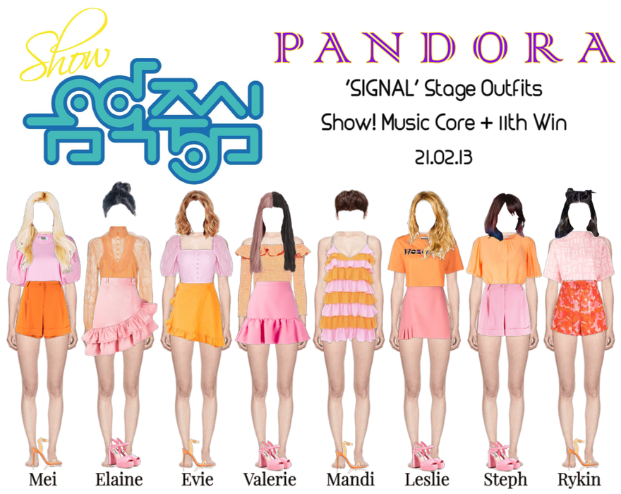 PANDORA [Music Core] 'SIGNAL' Performance