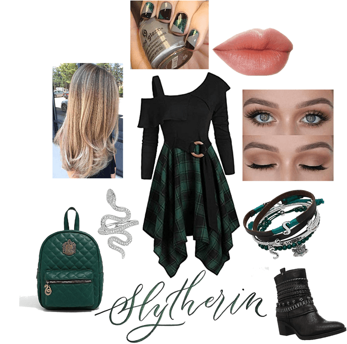 Modern Slytherin Girl