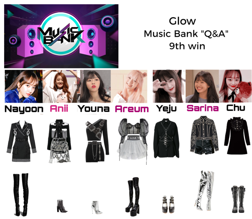Glow Music Bank "Q&A" 9th win