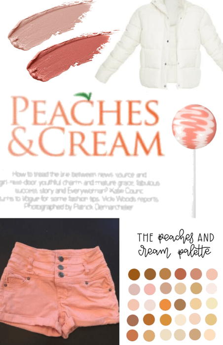 Peach and Cream