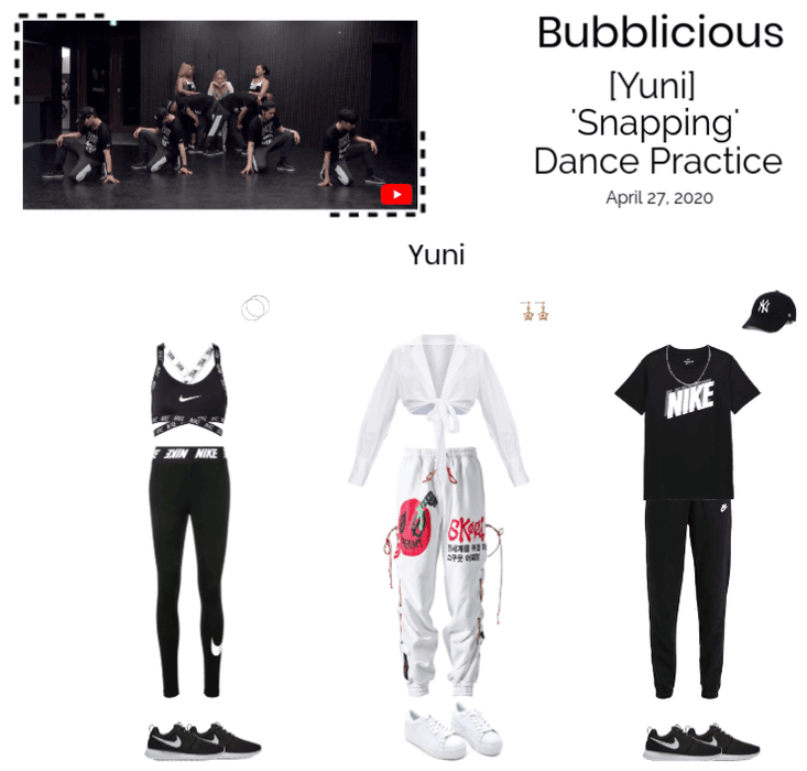 Bubblicious (신기한) [YUNI] 'Snapping' Dance Practice