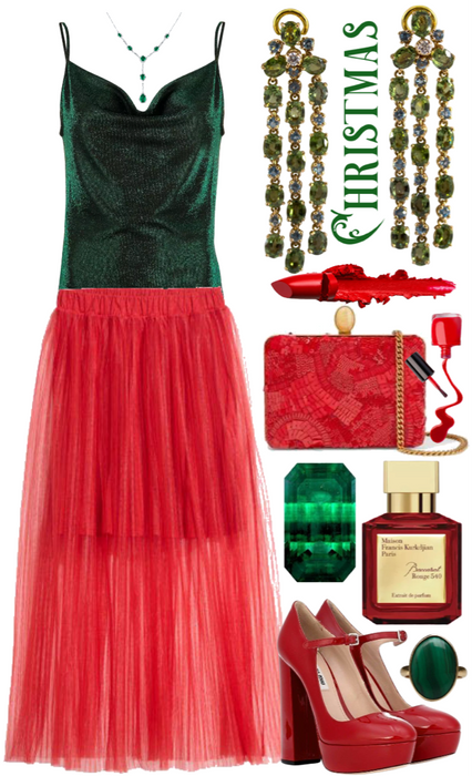 red + green