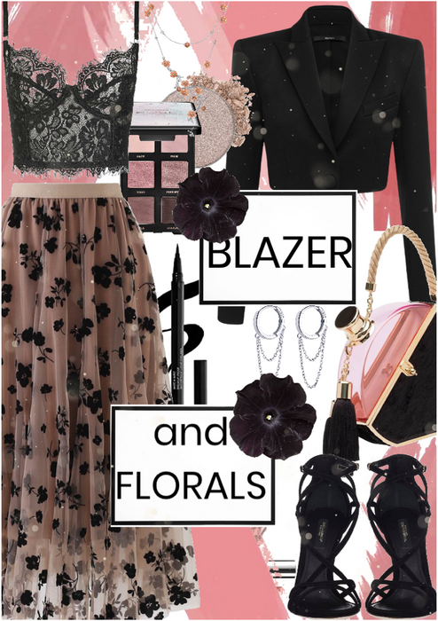 mixing pink and black