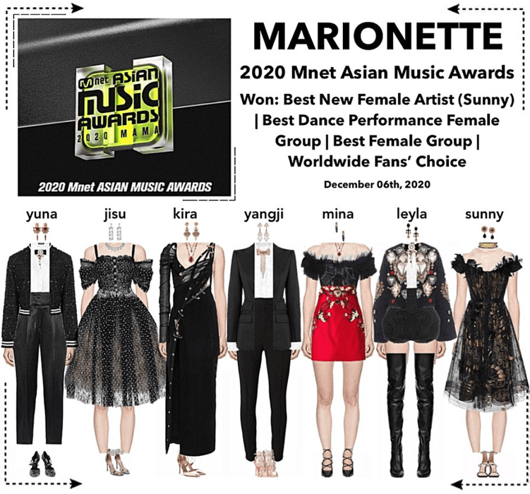 MARIONETTE (마리오네트) 2020 Mnet Asian Music Awards
