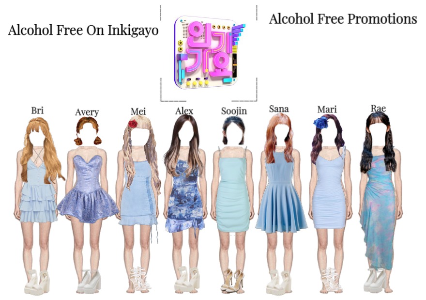 체리 팝 (Cherrypop) Performs Alcohol Free On Inkigayo