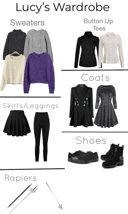 Lucy Carlyle’s Wardroble