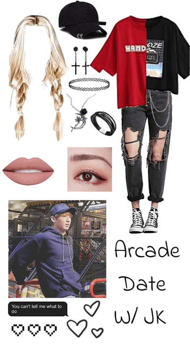 Arcade Date With Jungkook