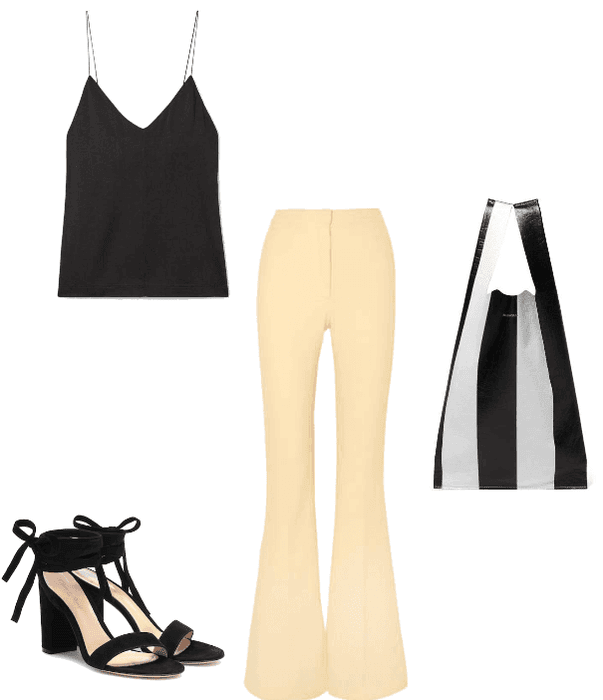 Inverted Triangle Body Shape Outfit