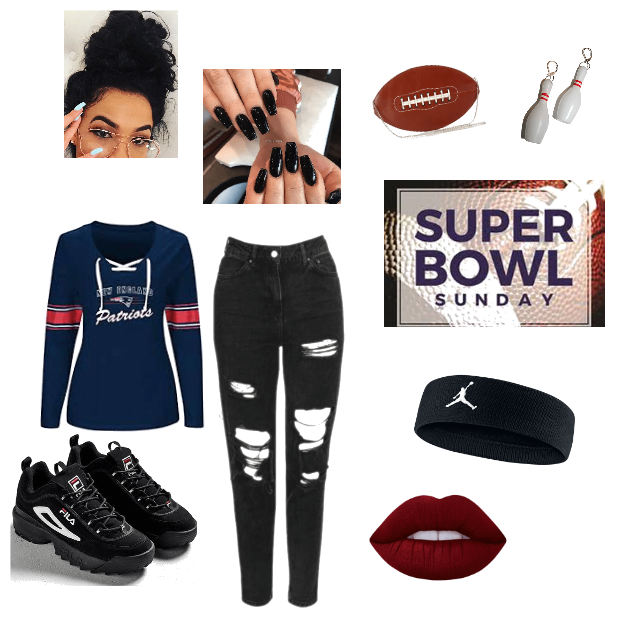 Super bowl Sunday Outfit