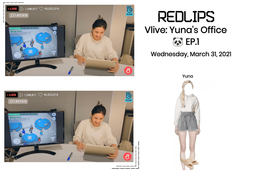 Redlips, Yuna's Office 🐼 EP.1 Vlive