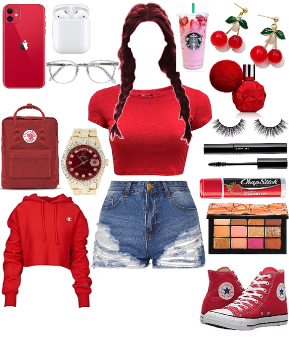 || Red Fit || 🎈🍒❤️