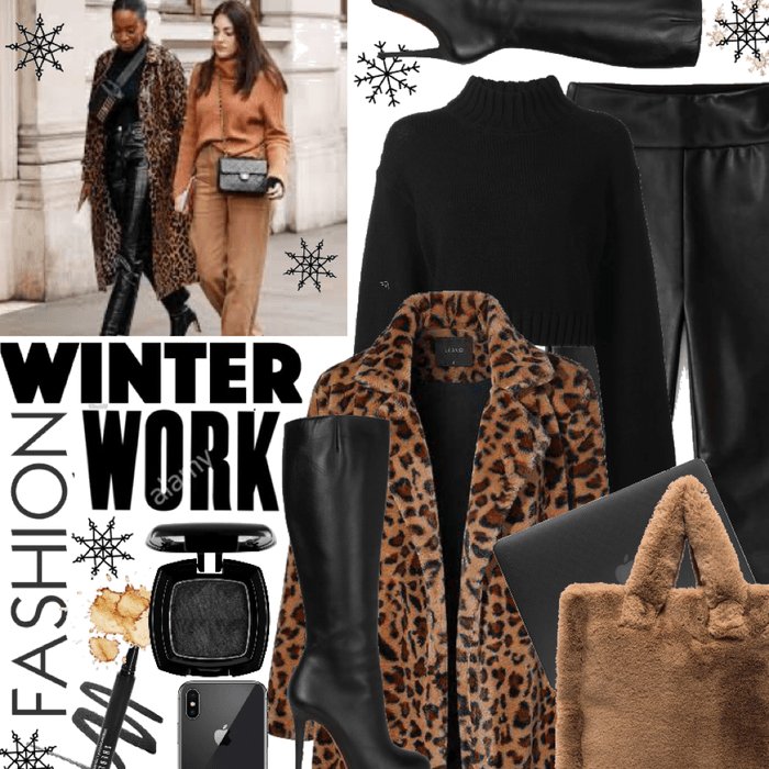 Winter work fashion