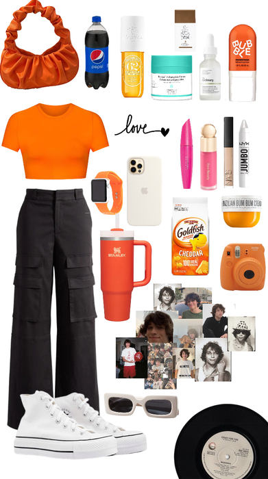 Chris Sturniolo inspired outfit 🍊🧡