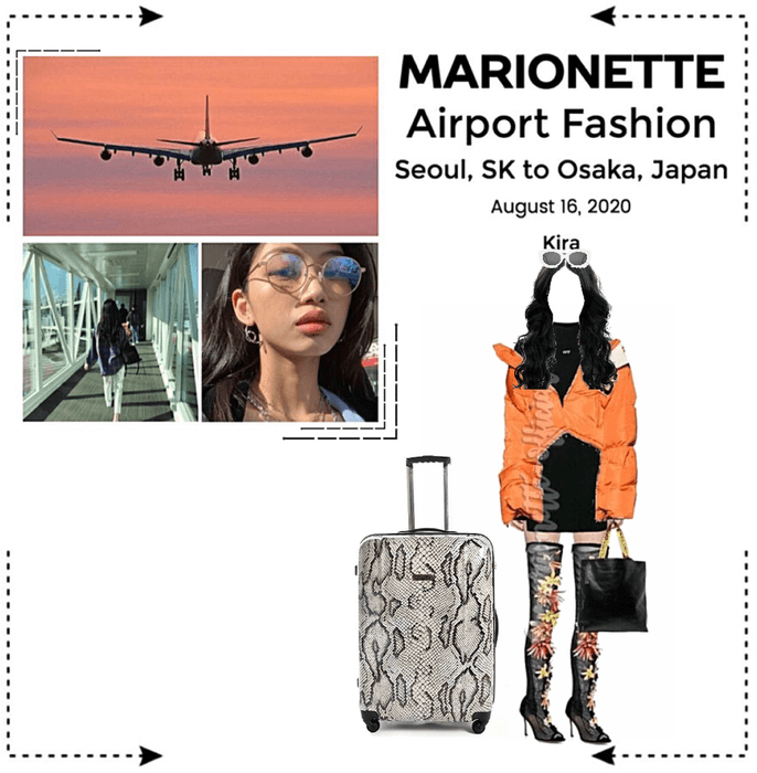 MARIONETTE (마리오네트) [KIRA] Airport Fashion | Seoul, SK to Osaka, JP