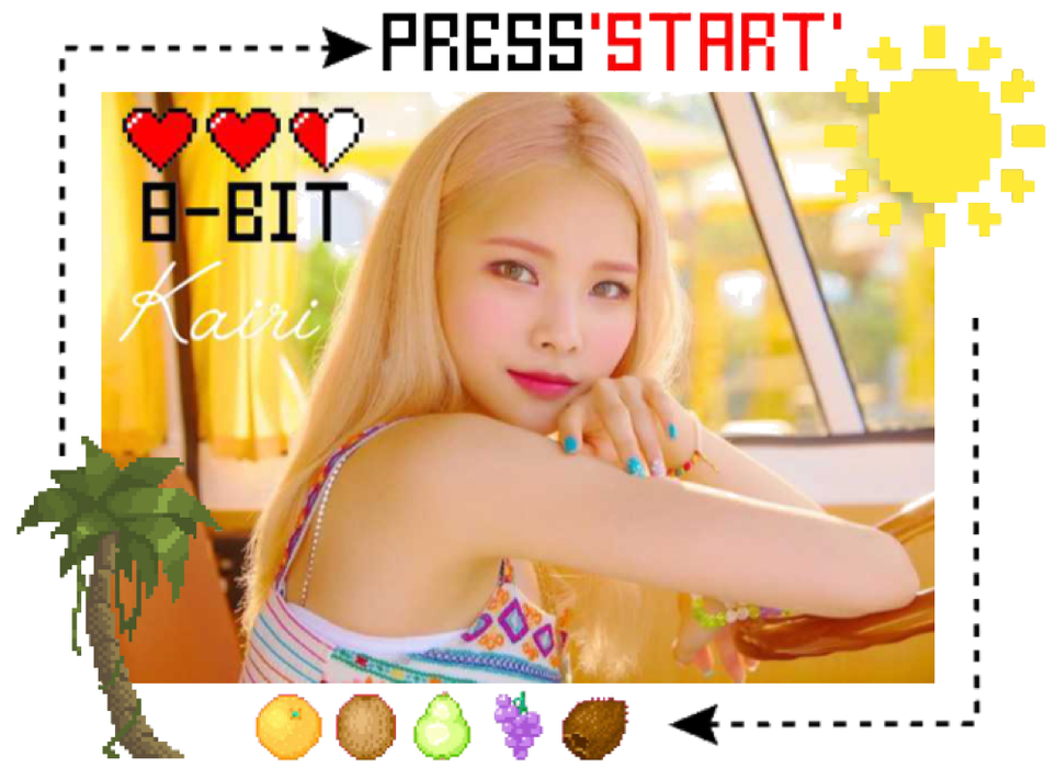 ⟪8-BIT⟫ Kairi's "PRESS 'START'" Concept Photo