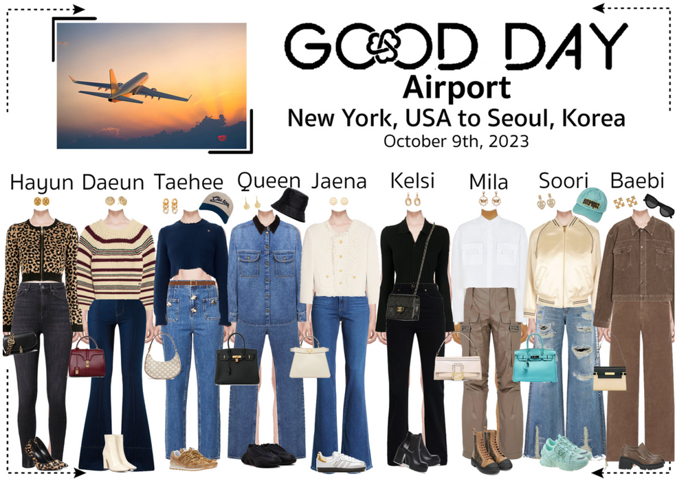 GOOD DAY (굿데이) [AIRPORT] New York To Seoul