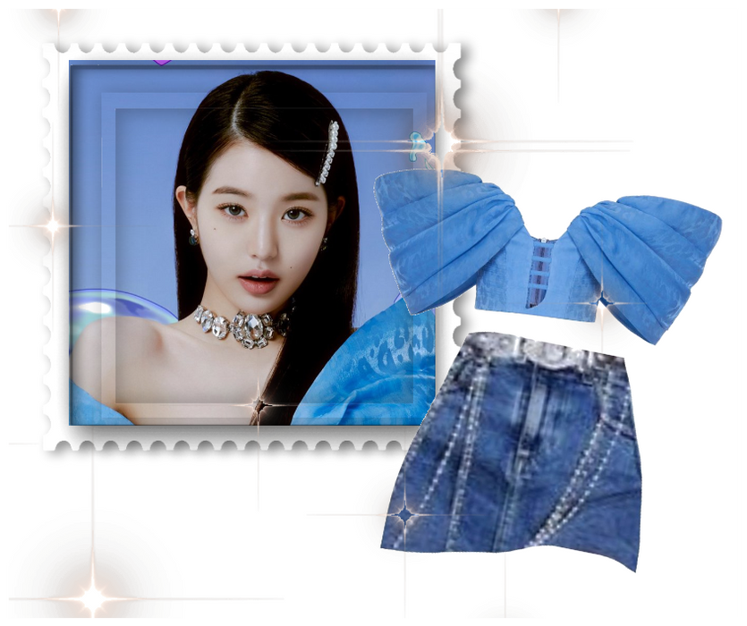 wonyoung blue 🔵