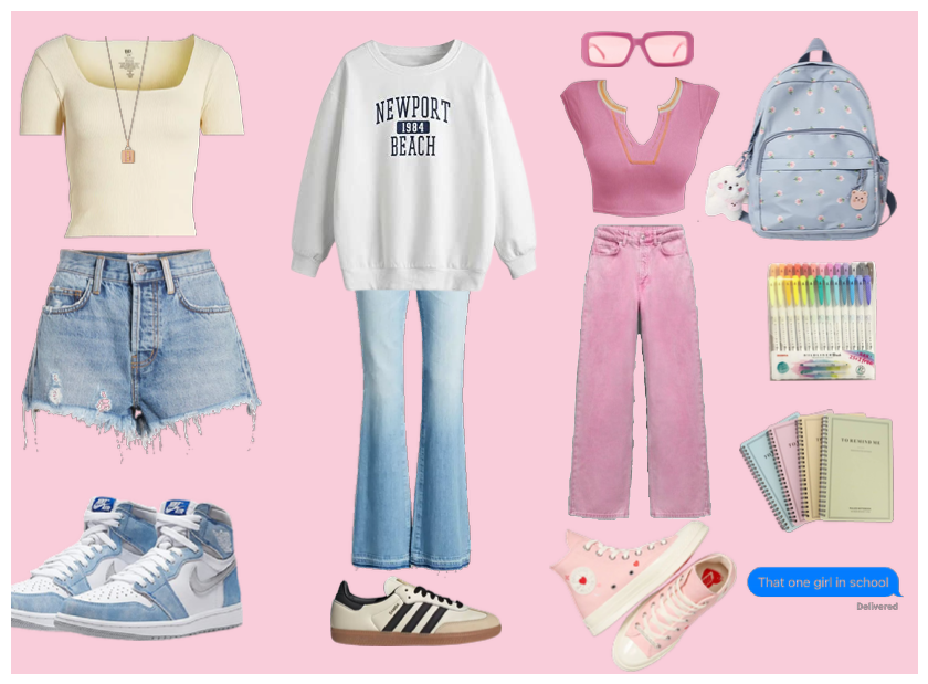 Basic easy school outfits