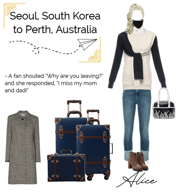 Alice Airport Fashion | Seoul to Perth