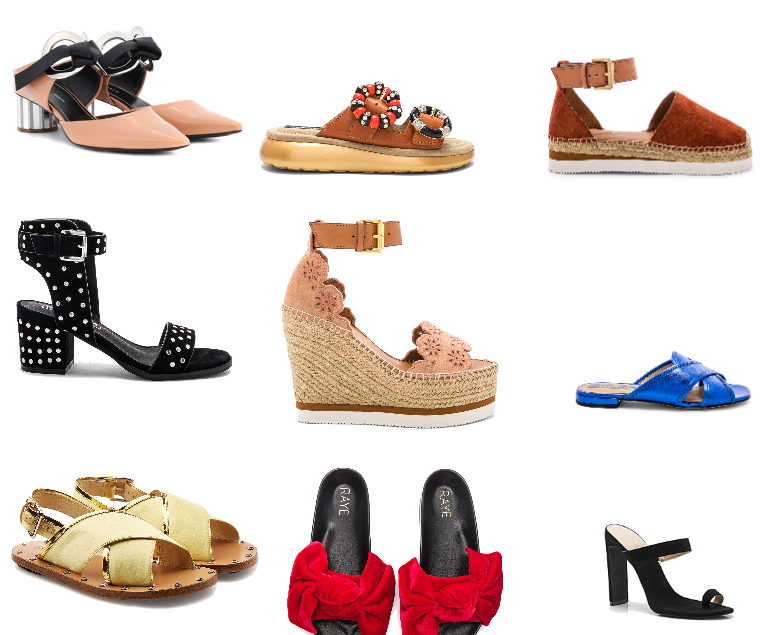 9 Summer shoes to have