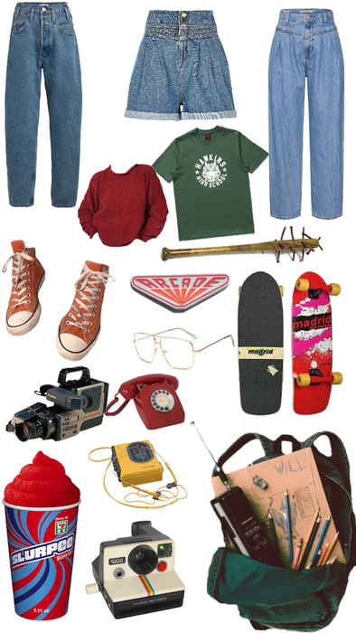 Stranger Things Outfit + Sticker pack