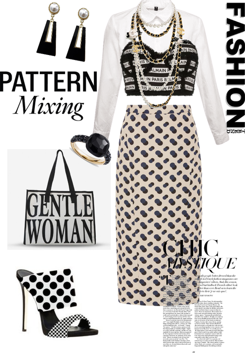 pattern mix / black & white