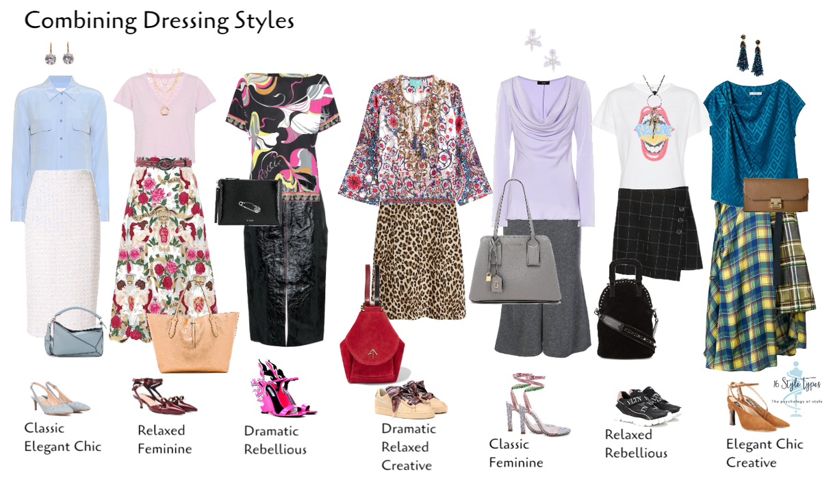combining dressing styles