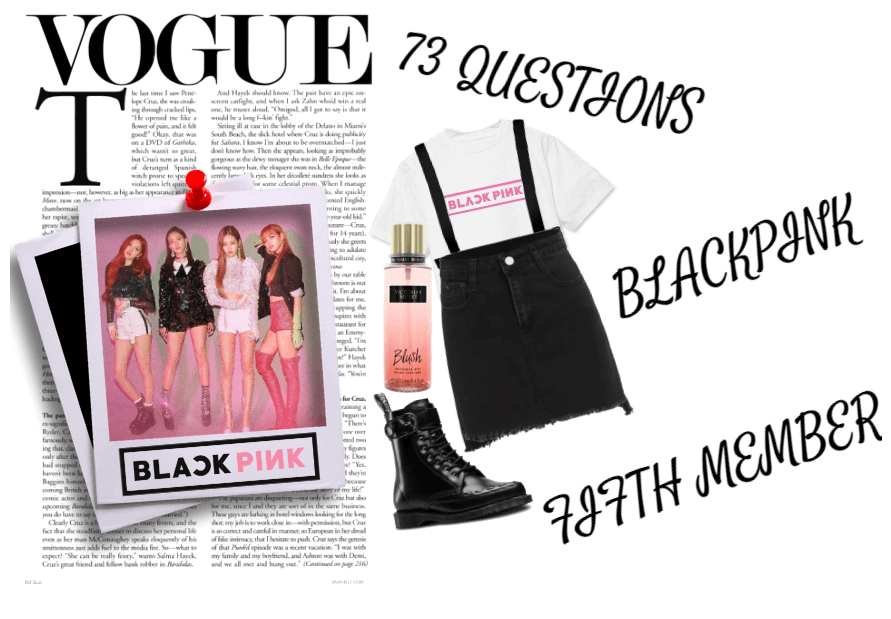 BLACKPINK Vogue 73 Questions Fifth Member
