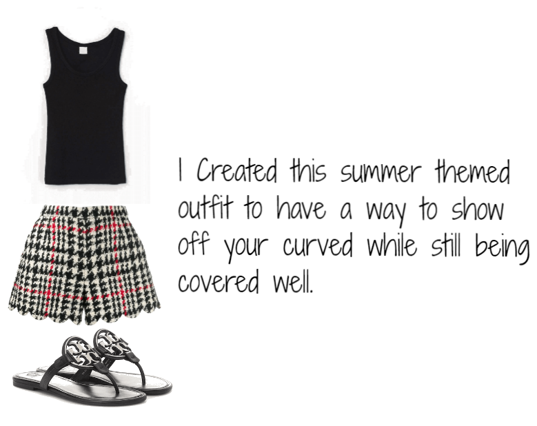 Preppy summer outfit